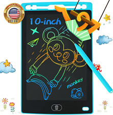10 Inch LCD Writing Tablet Doodle Board, Lectronic Drawing Tablet, Colorful Draw picture