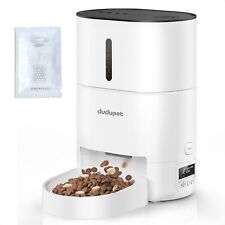 Timed Automatic Cat Feeder - 4L Automatic Cat Food Dispenser Battery Operated... picture
