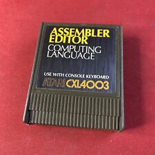 Assembler Editor Computing Language - Atari (CXL4003) Cartridge picture