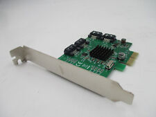 Syba Quad-Port SATA III PCIe Controller Card P/N: SI-PEX40062 Tested Working picture