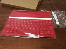 Logitech Ultrathin RED Keyboard/Cover Case for iPad 2 [920-004917]3rd & 4th GEN picture
