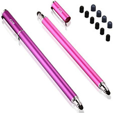 Bargains Depot (2 Pcs) [New Upgraded][0.18-inch Small Tip Series] Purple/Pink  picture