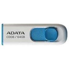 ADATA 64GB USB 2.0 Retractable Capless Flash Drive Red picture