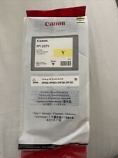 Genuine Canon PFI-207Y Yellow Ink Tank 300ml 8792B001 Exp. 02/2025 picture