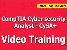 CompTIA Cyber Security Analyst CySA+ EXAM Video Training Tutorials CBT +18 Hrs picture