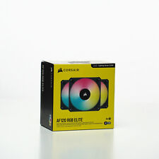 CORSAIR iCUE AF120 RGB ELITE 120mm Case Fan - Black (3-Pack) picture