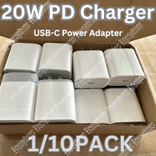 1/10X 20W Fast Charger PD USB C Power Adapter For iPhone 14 13 12 11 8 iPad LOT picture