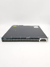 Cisco Catalyst 48 port Switch WS-C3560X-48PF-S V02 w/ C3KX-NM-1G w/ metal ears picture