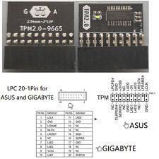 20-1 Pin 2*10P TPM2.0 Module TPM GA 20-1 Pin For Gigabyte ASUS Plattform Module picture