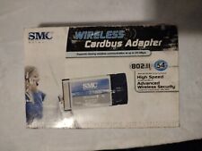 NEW SMC Networks SMCWCB-G Wireless Cardbus Adapter picture