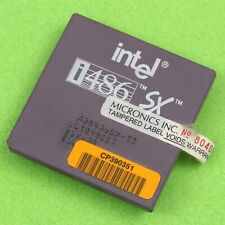 Intel 486 SX 33Mhz CPU Processor SX680 486SX-33 PGA 168 Socket 1-3 Ceramic Gold picture