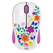 Logitech Design Collection Wireless Optical Mouse - Spring Meadow-  picture
