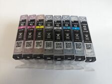 Genuine Canon CLI-42 Empty Ink Cartridges - Complete Set With Clip picture