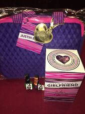 JUSTIN BIEBER Giftset Laptop Bag Nail Polish Girlfriend Perfume 100ml  New picture
