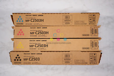 New OEM Ricoh MP C2503H,C2003,C2004,C2503,C2504 CMYK Toner Set 841918,19,20,21 picture