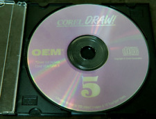 Corel Draw 5 - Graphics Drawing Program CD ONLY - Vintage Software 1990s picture