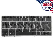 Original US Keyboard with Backlit for HP Elitebook 820 G1 820 G2 776452-001 picture