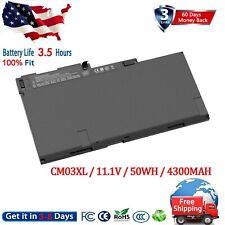 NEW CM03XL battery for HP EliteBook 840 845 850 740 745 750 G1 G2 Series 717376 picture
