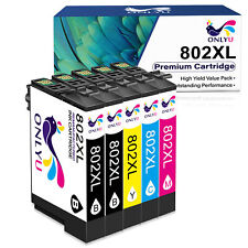 5pk For Epson 802 802XL Ink Cartridge Set WorkForce Pro WF-4740 W4740 WF-4730 picture