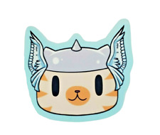 Cat Dressed as Thor Sticker 2.5 Inch Marvel Avengers picture