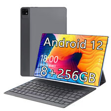 Android 12 PC 256GB 10.1Inch Tablet PC Dual Cameras Deca-Core Bluetooth Keyboard picture