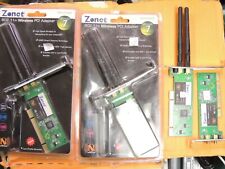 Choose One Zonet 802.11 Wireless PCI Adapter Zew16420  picture