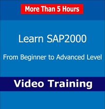 Learn SAP2000 from Beginner to Advanced Level Video Training Course Tutorial CBT picture