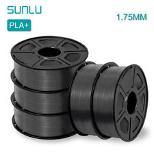 SUNLU PLA+ Silk 3D Printer Filament 1.75mm Spool No-Bubbles Lot of 3 /5/10KG US picture