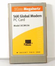 3Com Megahertz 56K Global GSM & cellular Modem PC Card. Model 3CCM156. Used. picture
