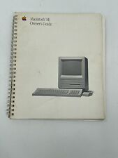 Vintage Apple Macintosh SE Owners Guide Instructions Manual 030-3296-A Computer picture