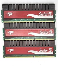 Patriot G Sector 5 12GB RAM (3x4GB) PC3-10600 DDR3-1333 SDRAM PGV316G1333ELQK picture