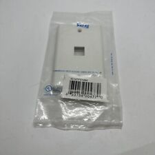 Icc IC107F01WH - 1Port Face White FACE-1-WH UPC 633758004770 - RA40 picture