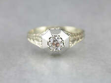 Antique Art Deco Diamond Engagement Ring picture