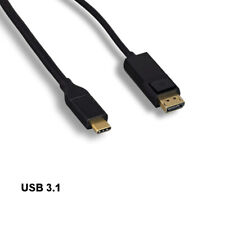 Kentek 6' USB 3.1 Type C to DisplayPort Cable 4K for HDTV Laptop SmartPhone DP picture