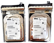 LOT OF 2 - DELL MBA3073RC HDD 73GB 15K RPM D306 FIRMWARE 0RW548 HARD DRIVE picture