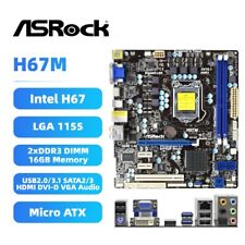 ASRock H67M Motherboard M-ATX Intel H67 LGA1155 DDR3 SATA2/3 HDMI DVI-D SPDIF picture