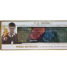**NEW**Wizarding World Harry Potter Wired Keyboard Computer Ergonomic Design USB picture