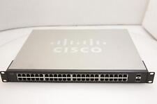 Cisco SLM2048 V01 48 port Smart Gigabit Switch 10/100 w/ power cable. sku1945686 picture