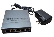 NETGEAR ProSafe Plus GS105E v2 5-Port Gigabit Ethernet Switch w/ AC Adapter picture