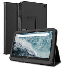 For Amazon Kindle Fire 7 2022 Tablet Case Stand Leather Cover/Tempered Glass picture