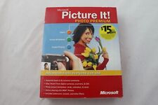 Microsoft Picture It Photo Premium Version 7.0 For Windows XP 2000 ME 98 NEW picture