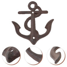  Decorative Anchor Hook Nautical Wall Hooks Long Body Storage picture