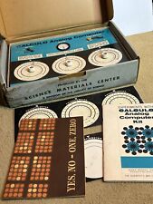 Vintage 50s Library of Science Calculo Analog Early Home DIY Computer Kit + Box picture