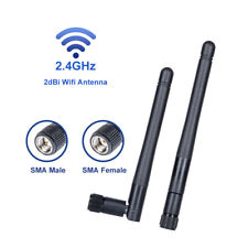 50pcs Dual Band WiFi Antenna 2.4GHz 5GHz 2dBi RP-SMA For Wireless LAN Router New picture