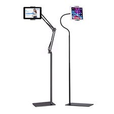 360° Rotatable Tablet Floor Stand Overhead Bed Phone Holder Height Adjustable  picture