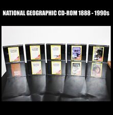 NATIONAL GEOGRAPHIC MAGAZINE Lot of 31 PC CD-ROM's-1888-1909 & 10's thru 90's picture