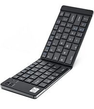 Rechargeable Foldable Wireless Keyboard Bluetooth For Phone Tablet Laptop picture