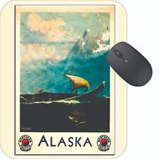 Alaska Mouse Pad Stunning Photos Travel Poster Art Vintage Retro 1930s picture