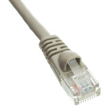 Box of 50 Cables Snagless 5 Foot Cat5e Gray Ethernet Network Patch Cable picture