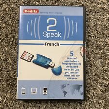 Berlitz 2 Speak French- 5 Hours Easy-to-learn Language Lesson picture